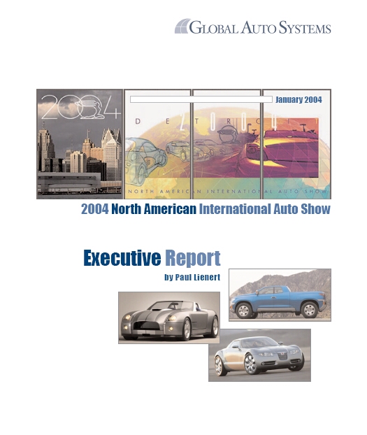 2004 Detroit Show Report