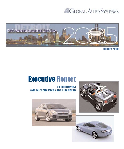 2005 Detroit Show Report