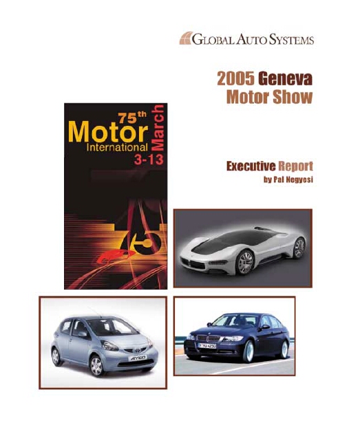 2005 Geneva Show Report