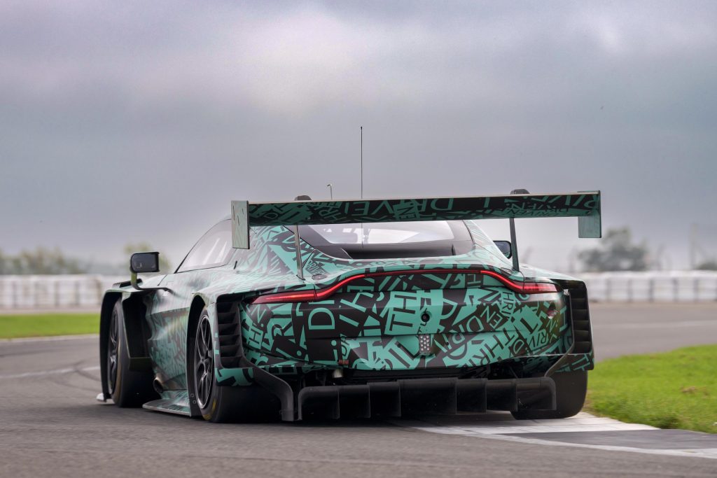 Aston Martin tests single-seat prototype with Formula 1 halo