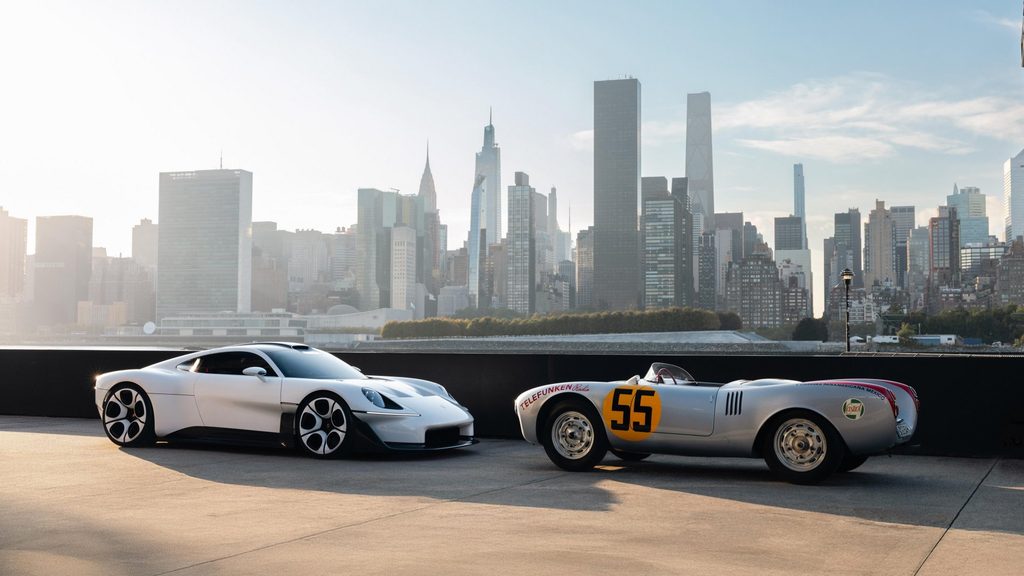 Porsche Mission S Hits Brooklyn Bridge After New York Debut