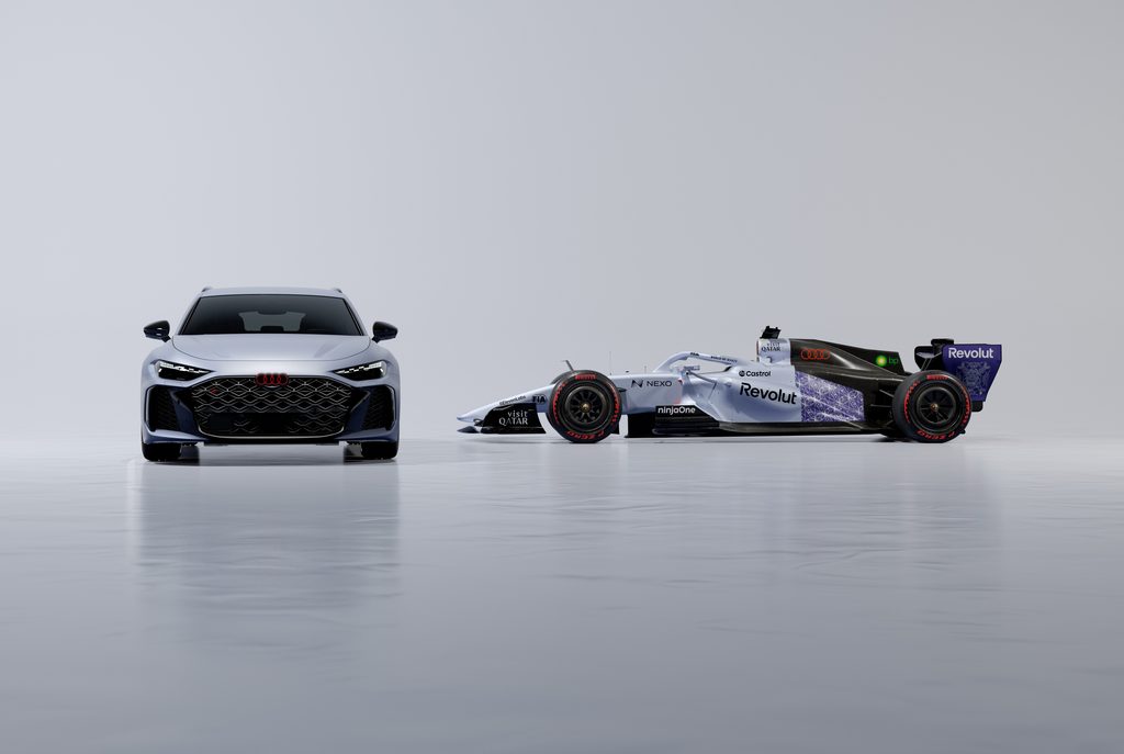 Audi RS5 Avant Debuts in Singapore with R26 F1 Livery